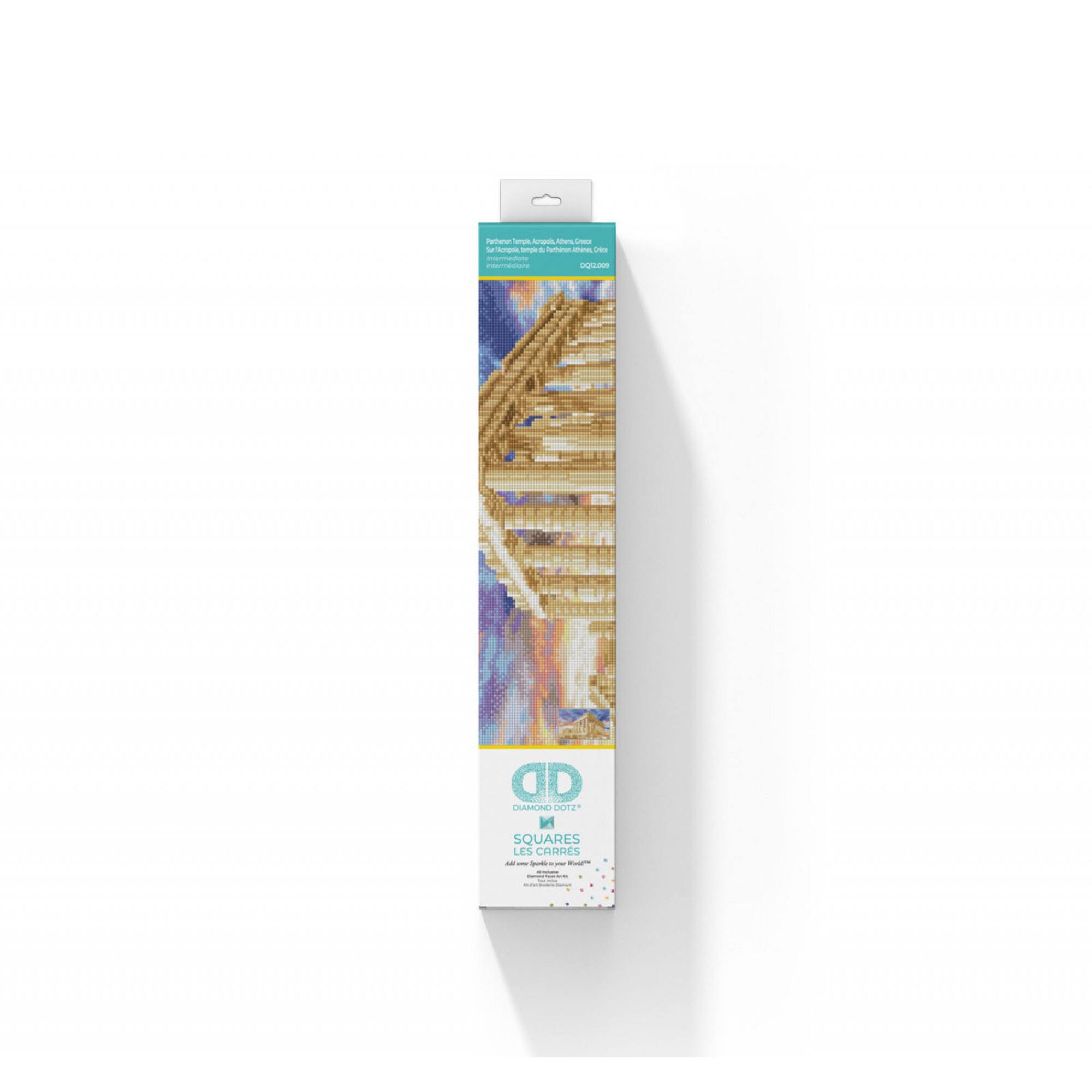 Diamond Dotz® Intermediate Parthenon Temple, Acropolis, Athens, Greece Diamond Art Painting Kit